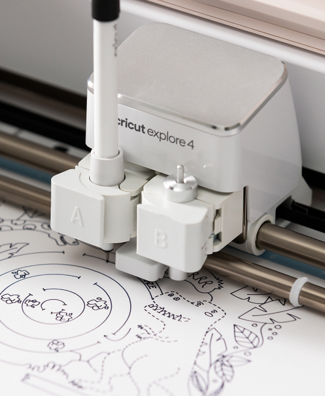 Cricut Explore 4 Smart Cutting Machine Bluetooth — Cuts 100+ Materials