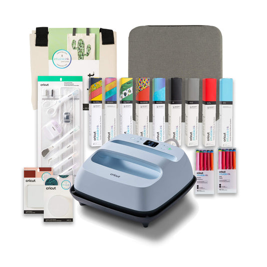 Cricut EasyPress™ 3 - 22.5 cm x 22.5 cm / 9 in x 9 in + Infusible Ink Everything Bundle