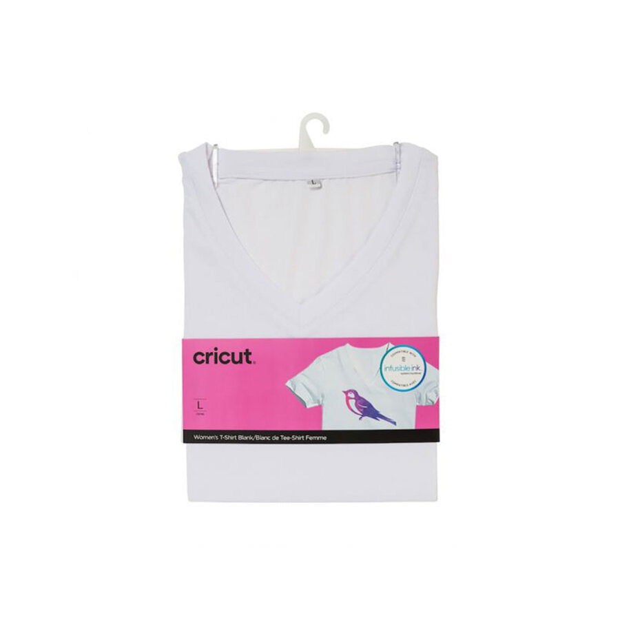 Cricut™ Women's T-Shirt Blank, V-Neck